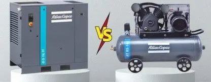 So Sánh Máy Nén Khí Piston Và Trục Vít: Nên Chọn Loại Nào?